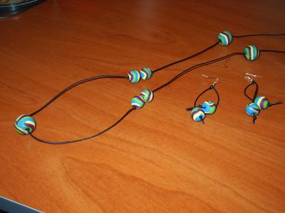 Collar rayas multicolor (2+1)