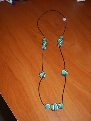 Collar rayas multicolor