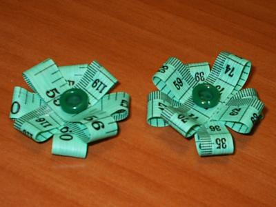 Broche peque&ntilde;o en verde