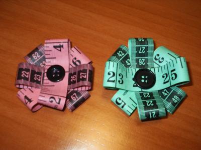 Broche grande dos colores